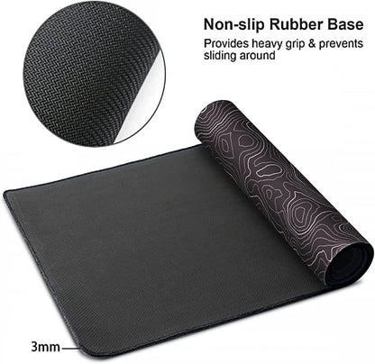 XXXL Gaming Mouse Pad - Large 35x17 Inch Non-Slip Rubber Base - Perfect for Office and Gaming Use for Men and Women